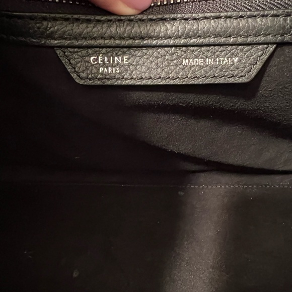 Gorgeous Black Celine “Mini” Luggage Tote Handbag - Picture 7 of 9